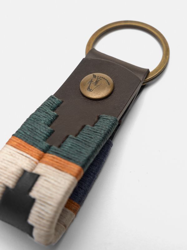 Porta-chaves em pele Malvasía