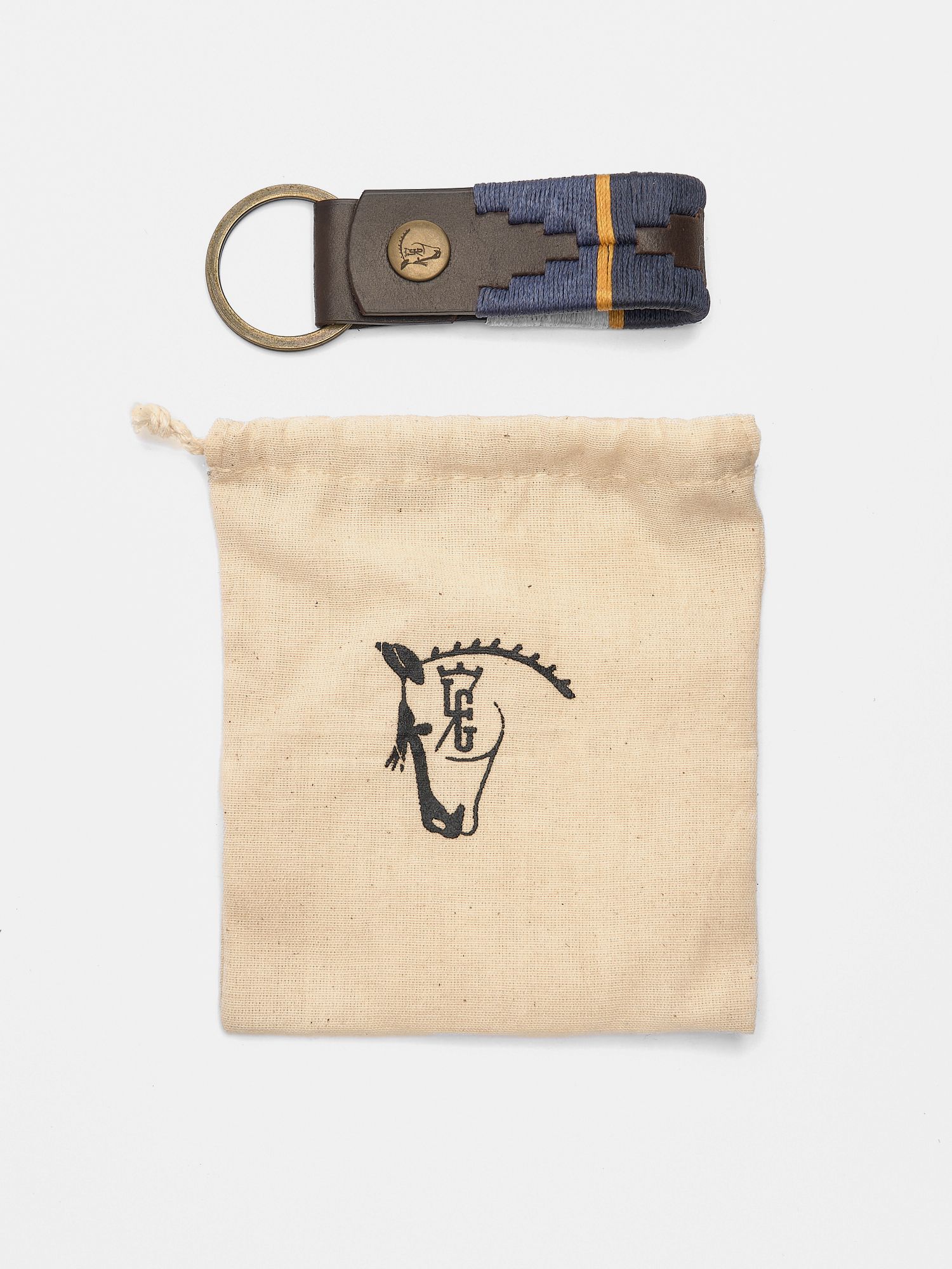 Porta-chaves em pele Cuzama 