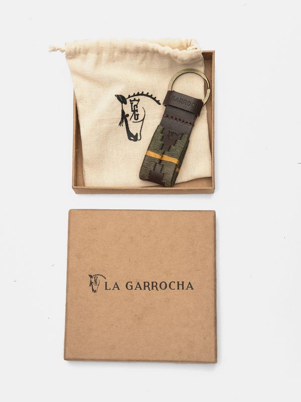 Porta-chaves em pele Caucel 