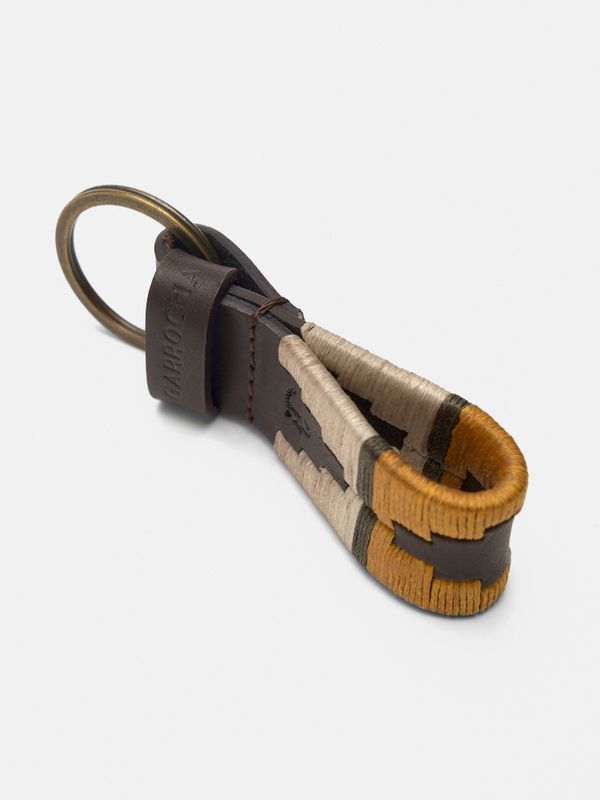 Porta-chaves em pele Mencía 