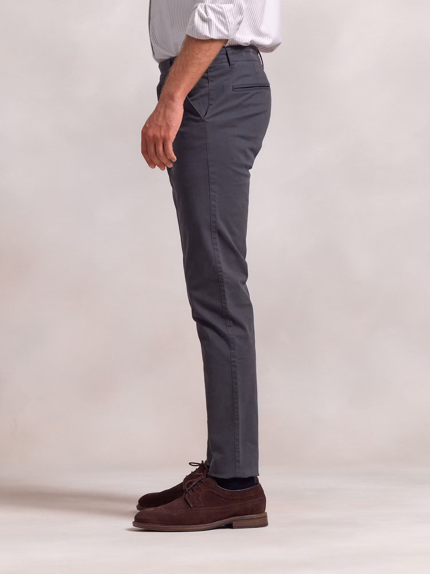 Slim fit Chino | Plomo