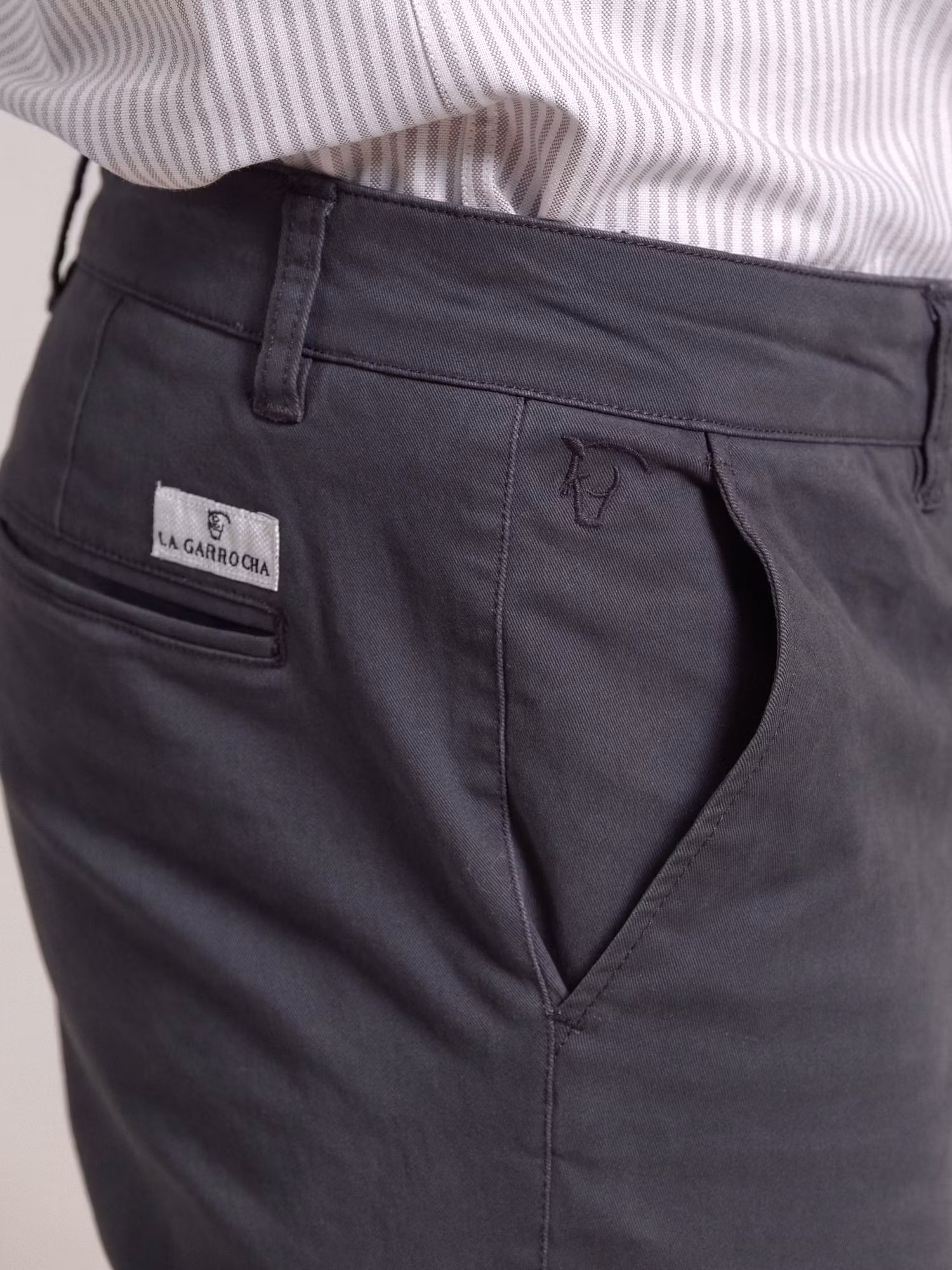 Slim fit Chino | Plomo