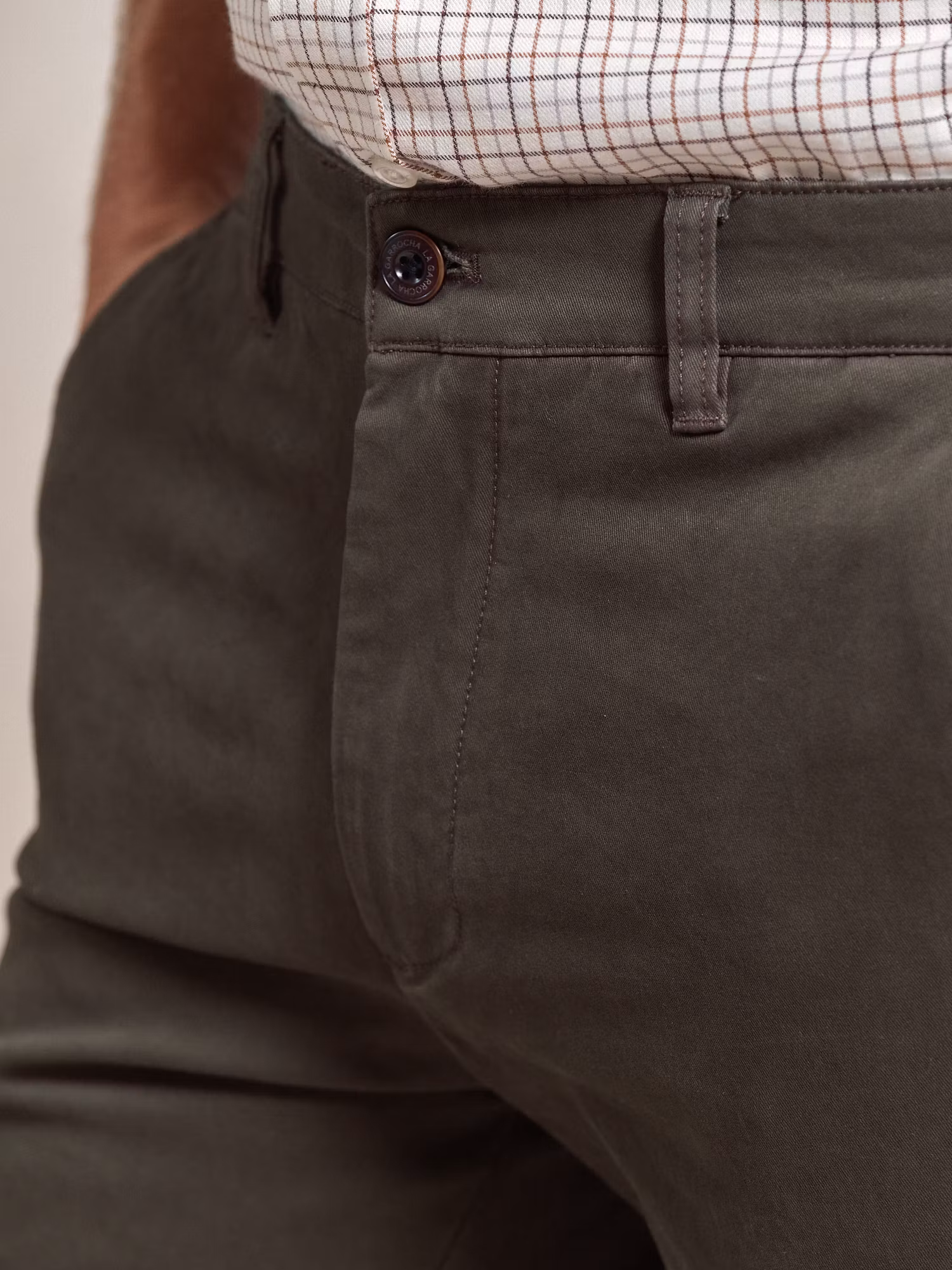 Cotton cargo trousers | Carbón