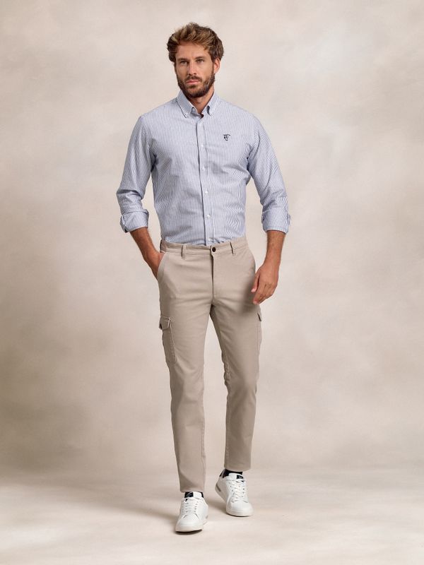 Calças cargo algodão | Piedra