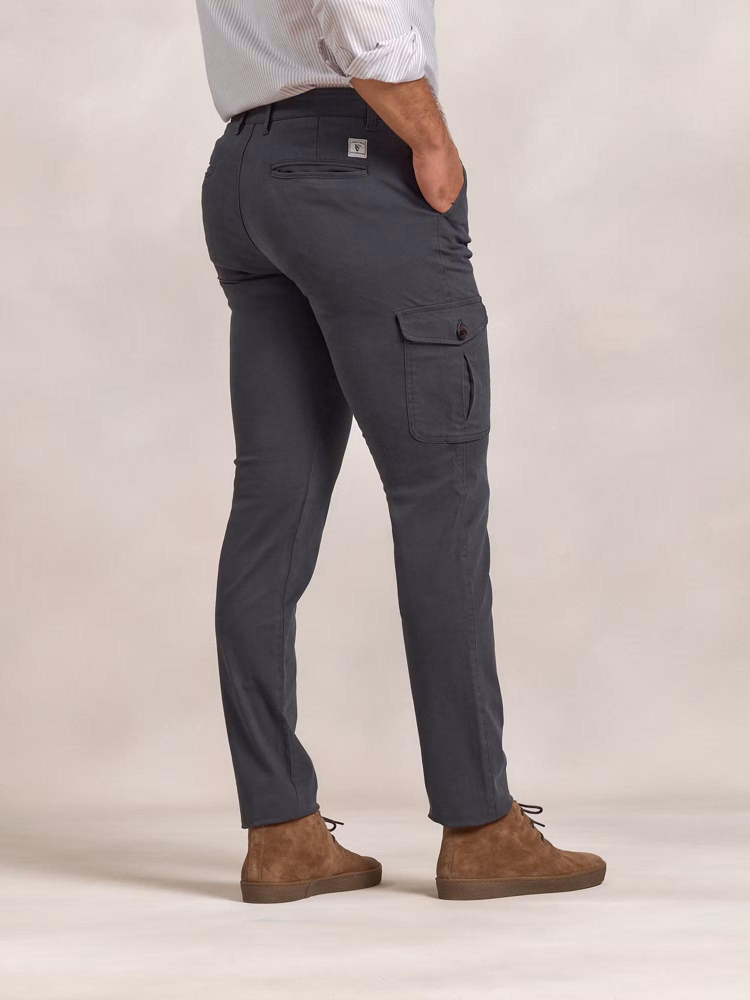 Cotton cargo trousers | Plomo