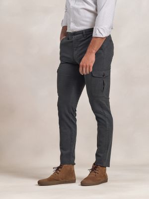 Pantalon cargo coton | Plomo 