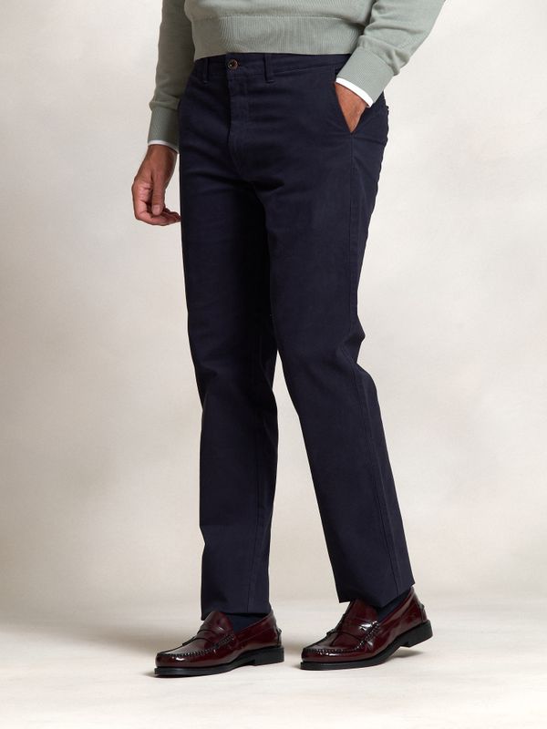 Regular Chinos | Marino