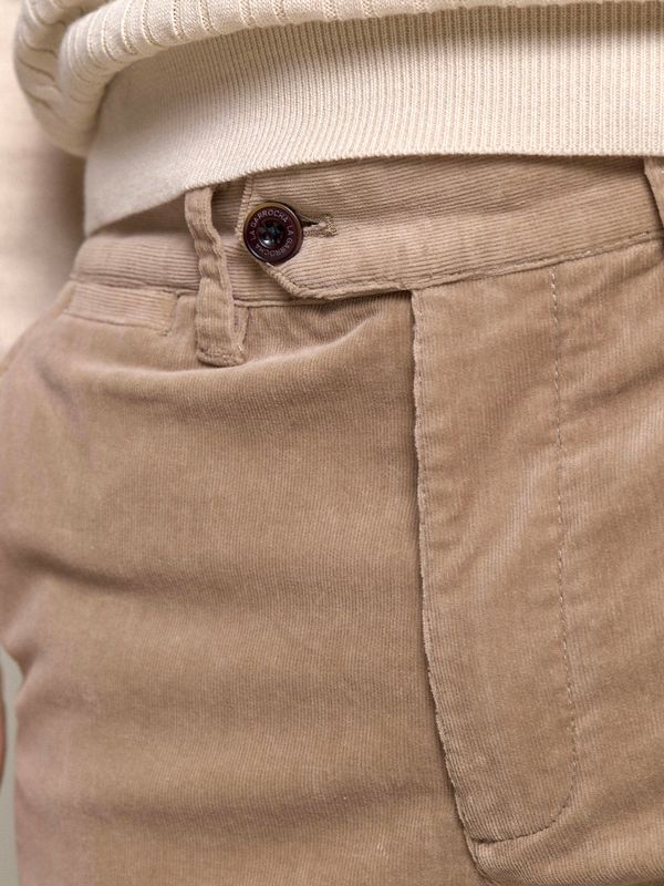 Calças cargo algodão | Camel