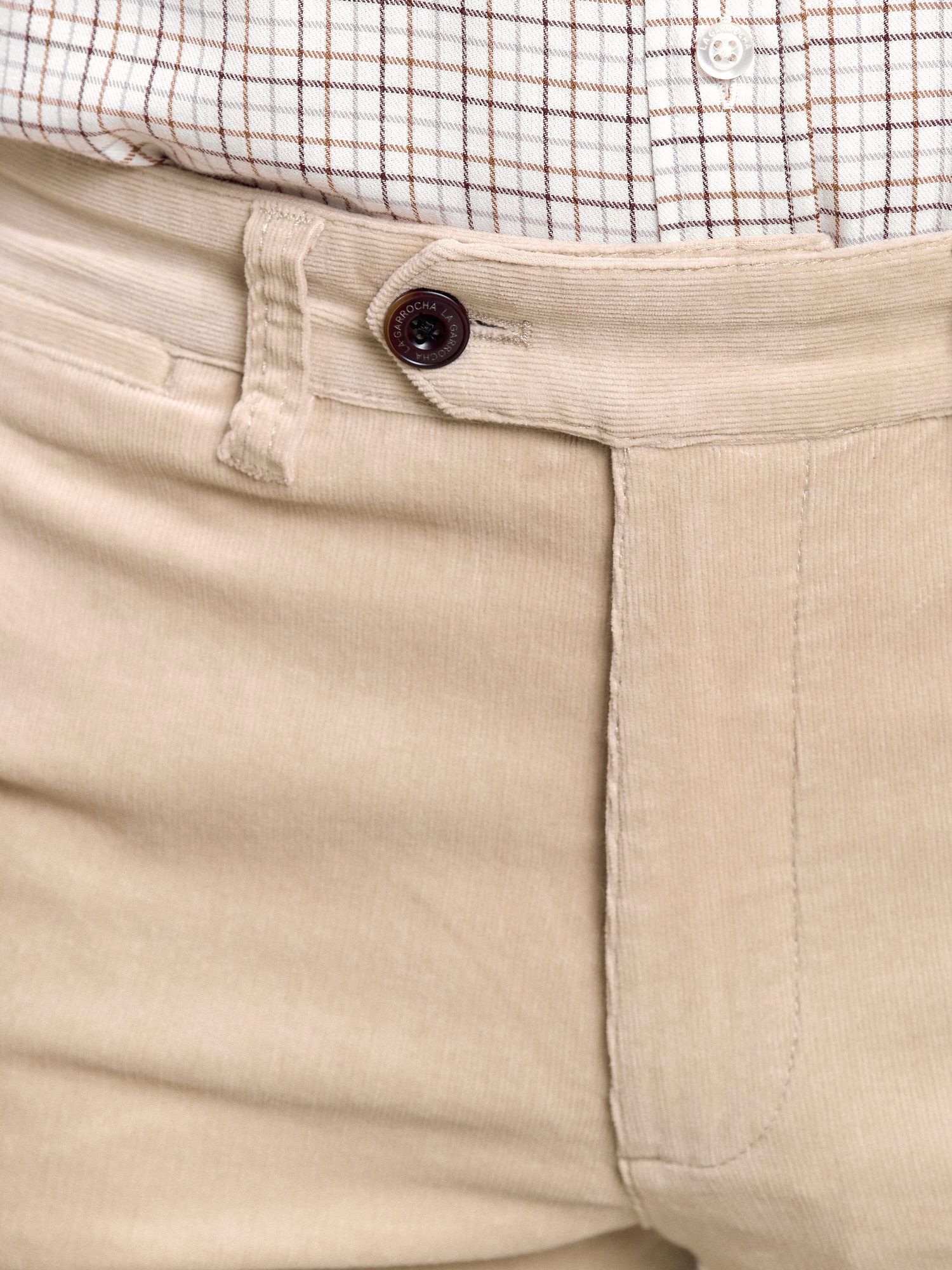 Cotton cargo trousers | Beige