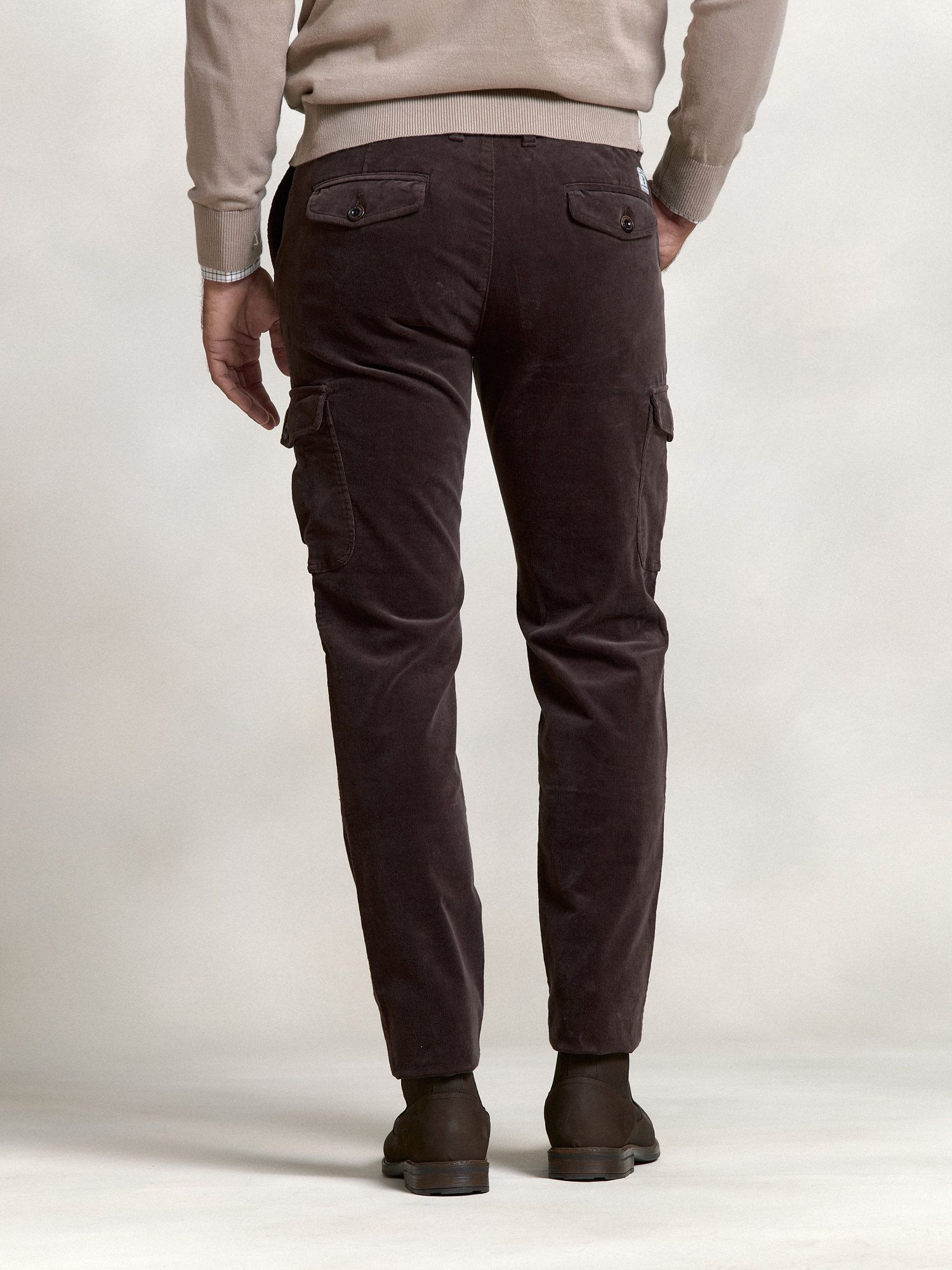 Cotton cargo trousers | Tostado
