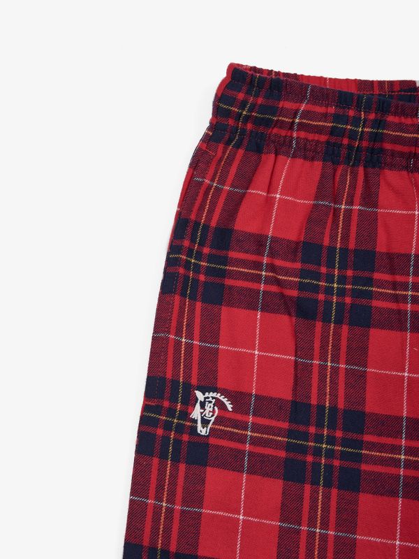 Pijama de flanela tartan | Rojo