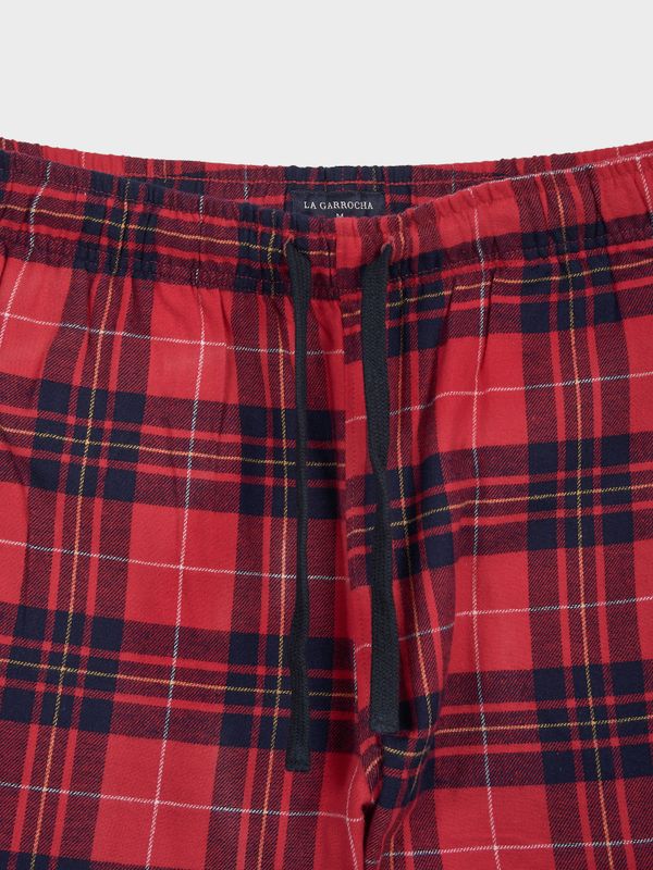 Pijama de flanela tartan | Rojo