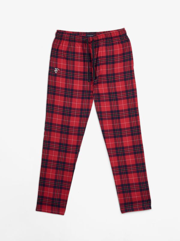 Pijama de flanela tartan | Rojo