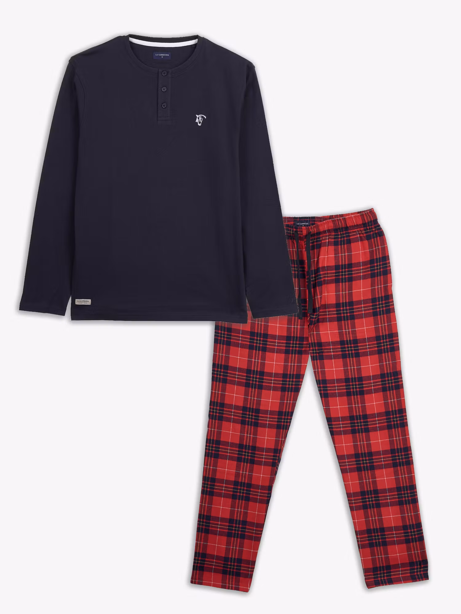 Pijama de flanela tartan | Rojo