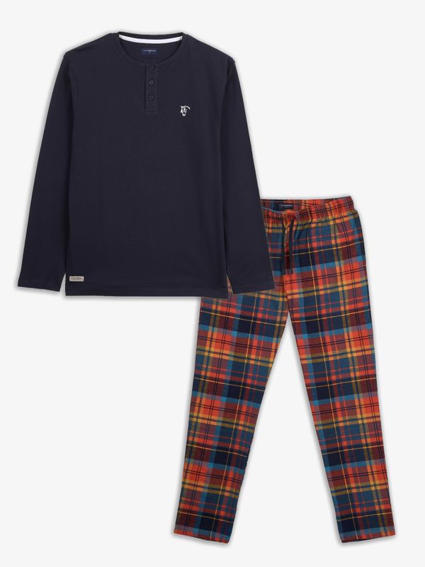 Flannel Tartan Pyjamas | Naranja