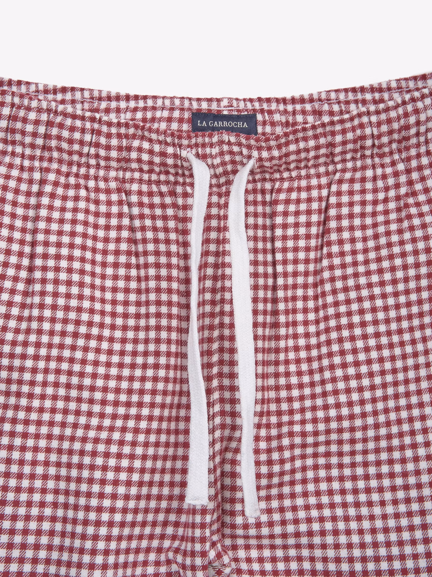 Pijama Vichy | Burgundy