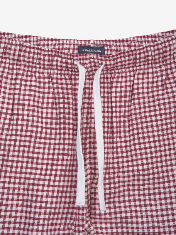 Pijama Vichy | Burgundy
