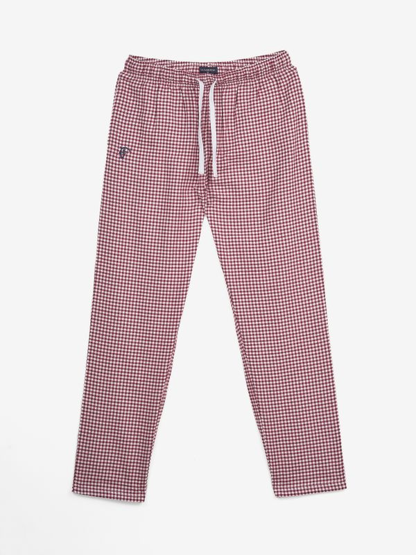 Pijama Vichy | Burgundy