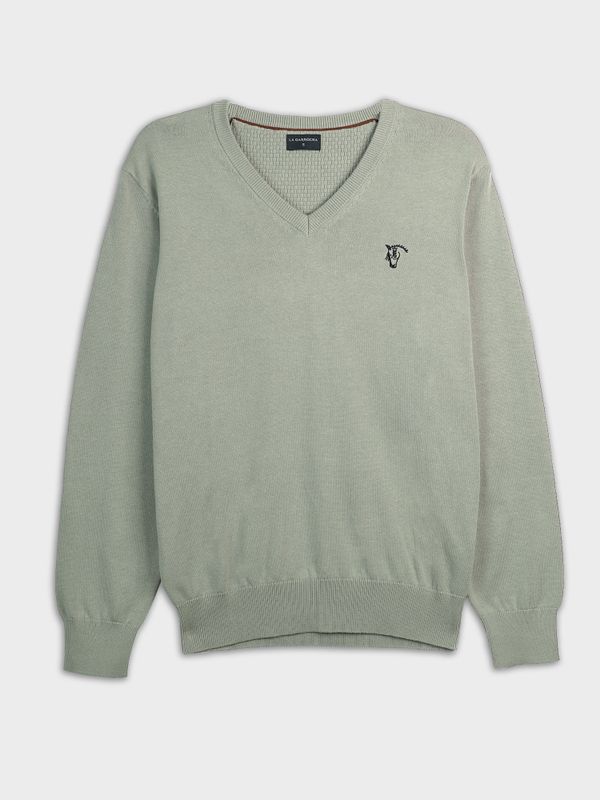 Suéter decote em V | Basil