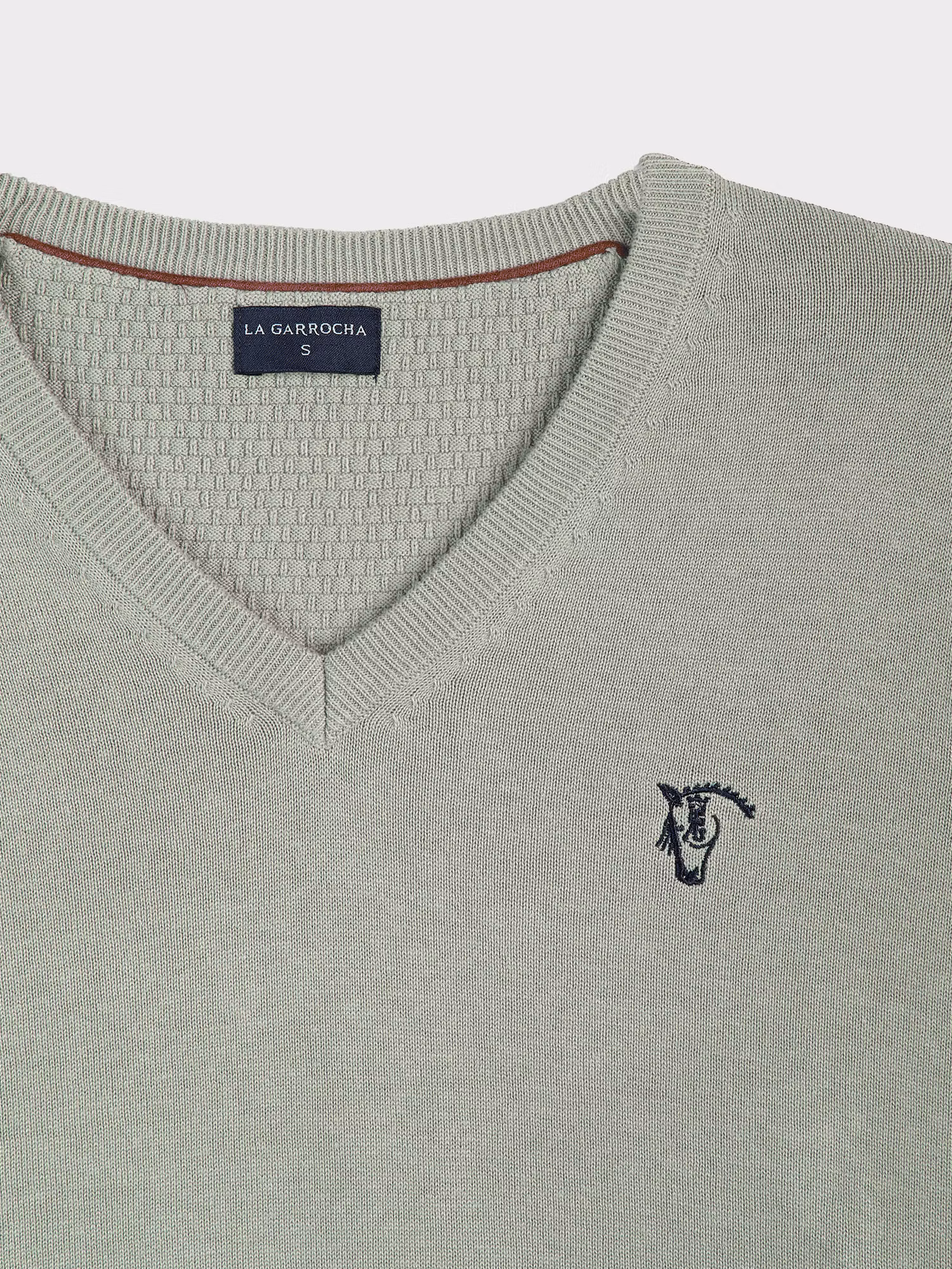 Pull-over col V | Basil