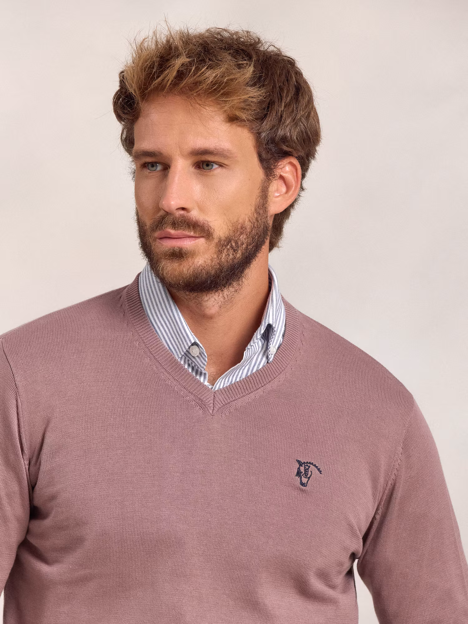 Pull-over col V | Lavanda