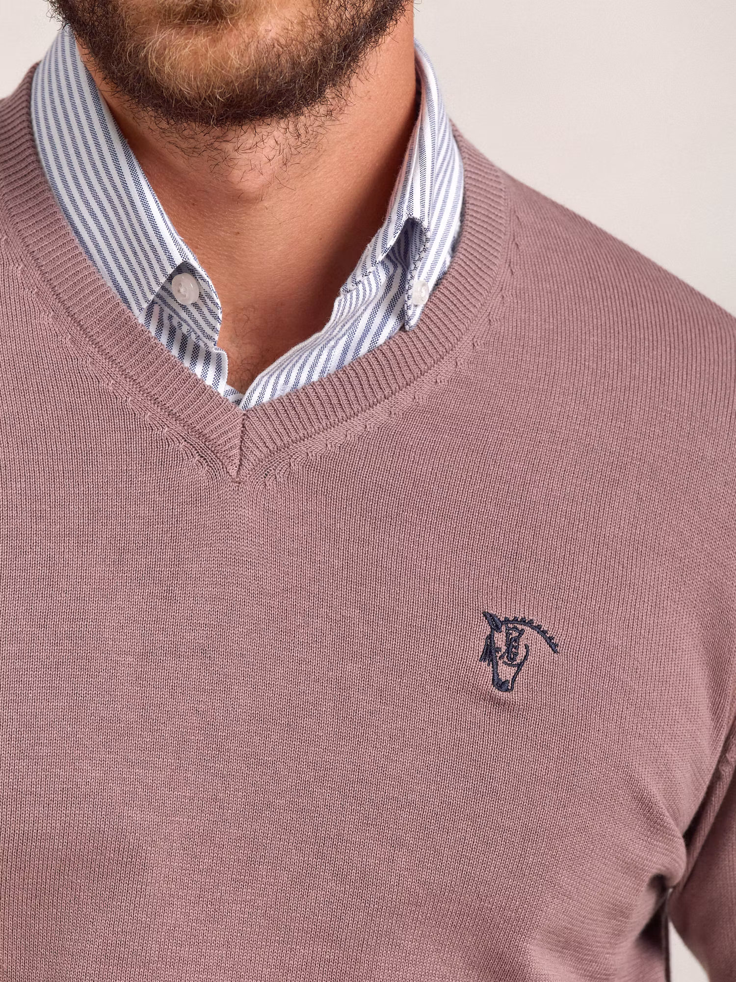 Pull-over col V | Lavanda