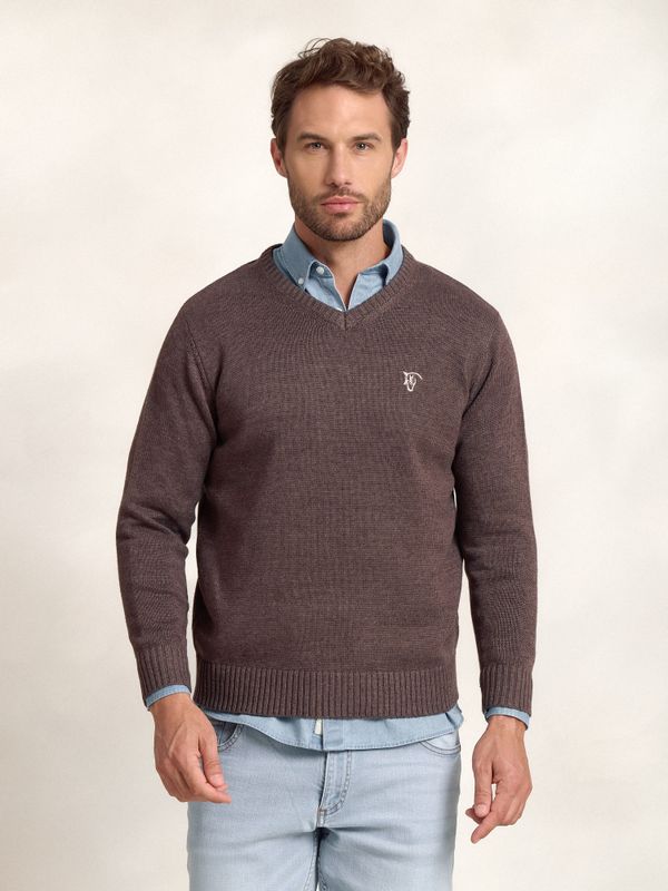 Suéter Gola V Equestre | Moka