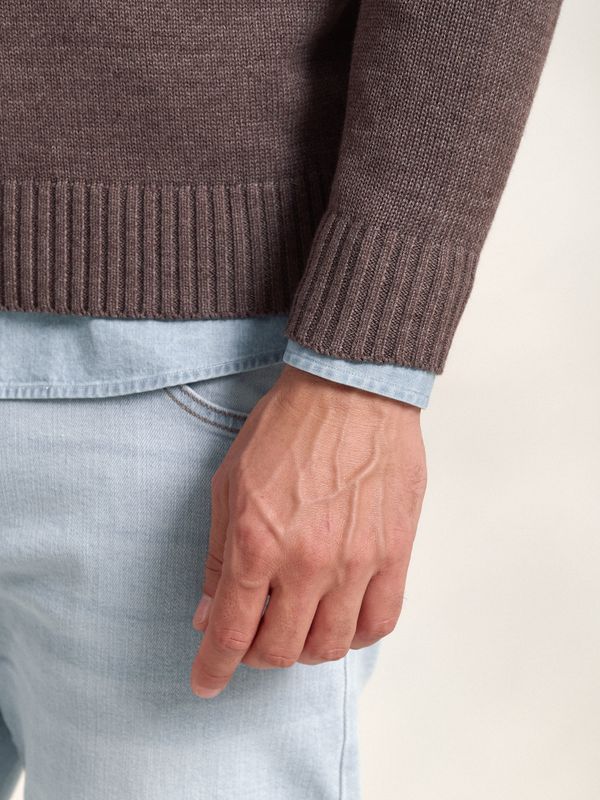 Suéter Gola V Equestre | Moka