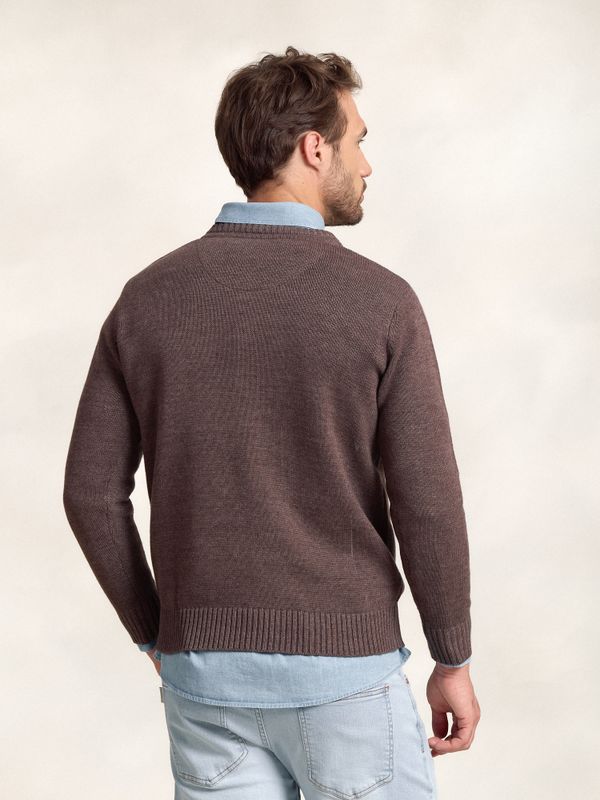 Suéter Gola V Equestre | Moka