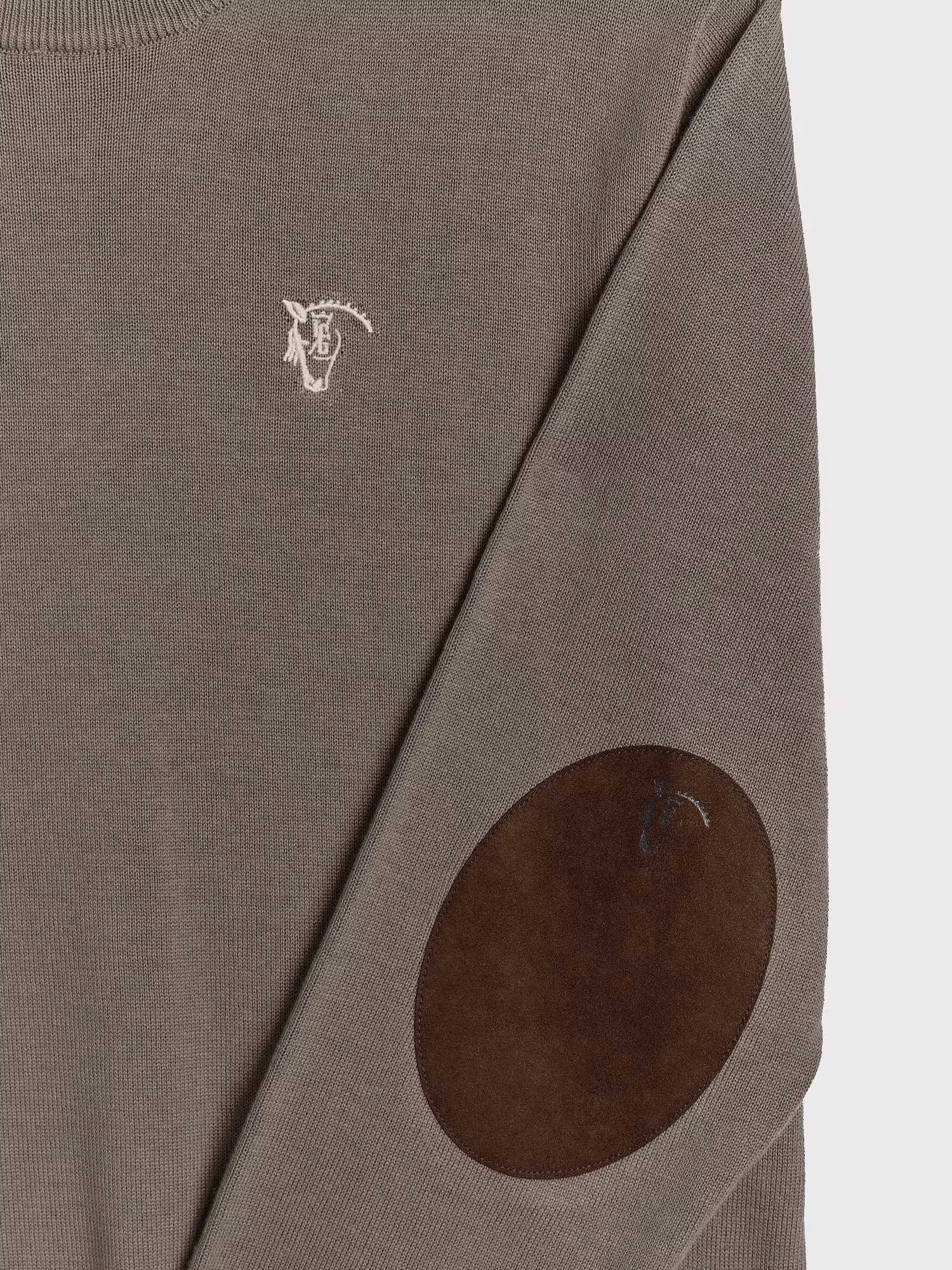 Pull Col Rond avec Coudières | Tostado