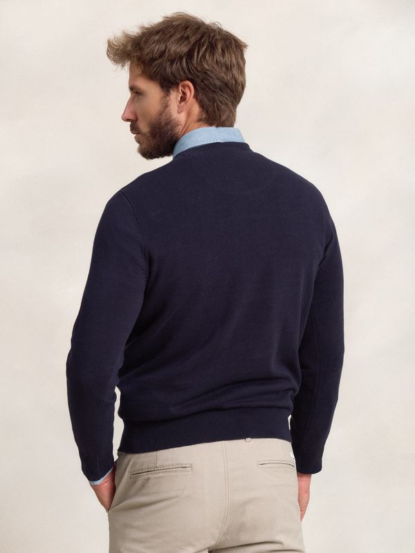 Suéter de gola redonda | Marino