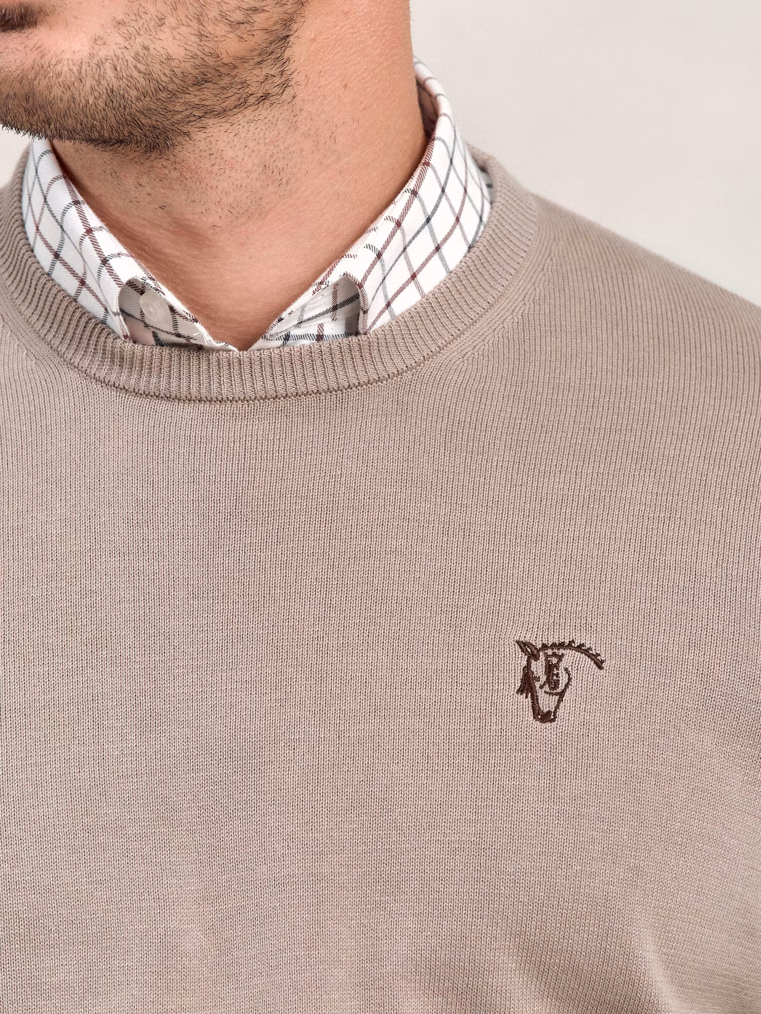 Pull-over col rond | Piedra