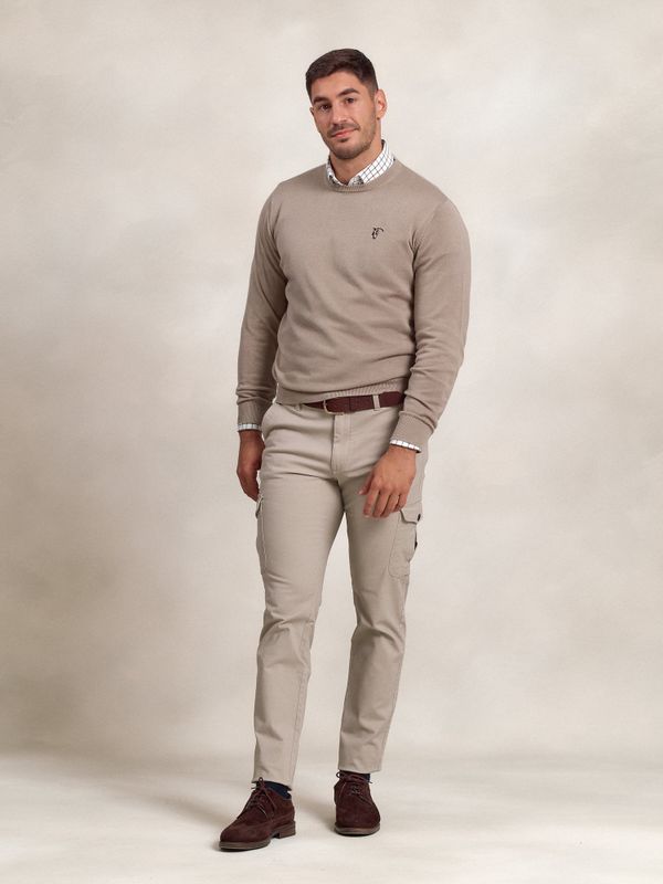 Suéter de gola redonda | Piedra