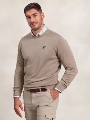 Pull-over col rond | Piedra