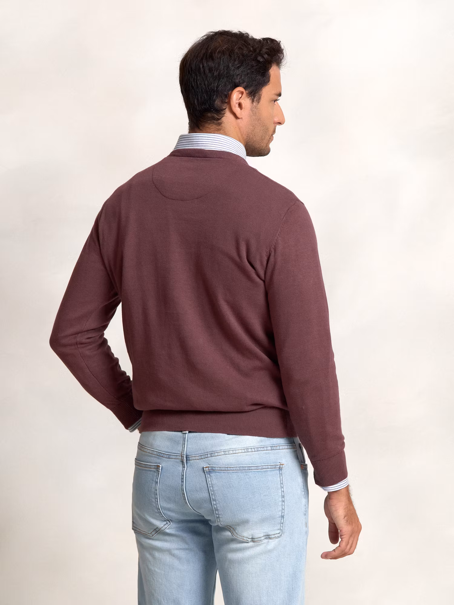 Pull-over col rond  | Malva