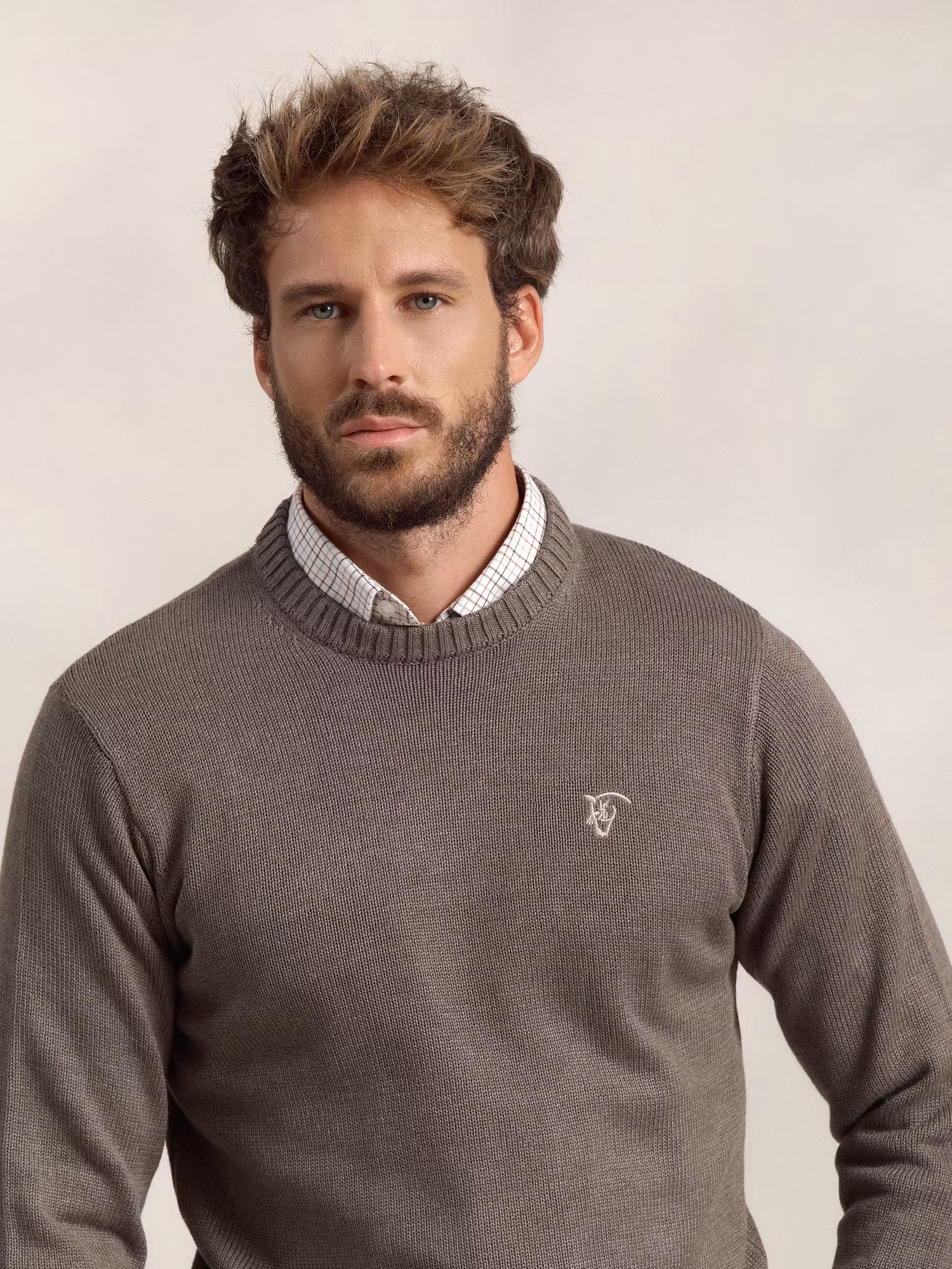 Pull Col Rond Équestre | Oliva