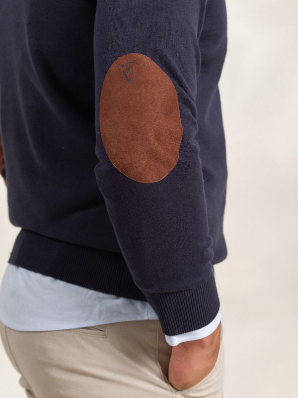 Suéter Com Zíper Frontal Brand | Marino