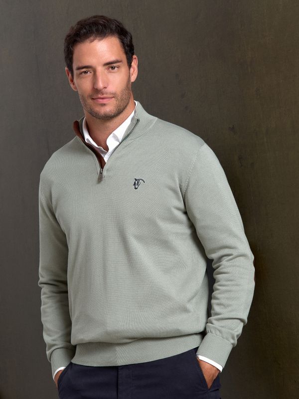 Jersey de Media Cremallera Brand | Basil