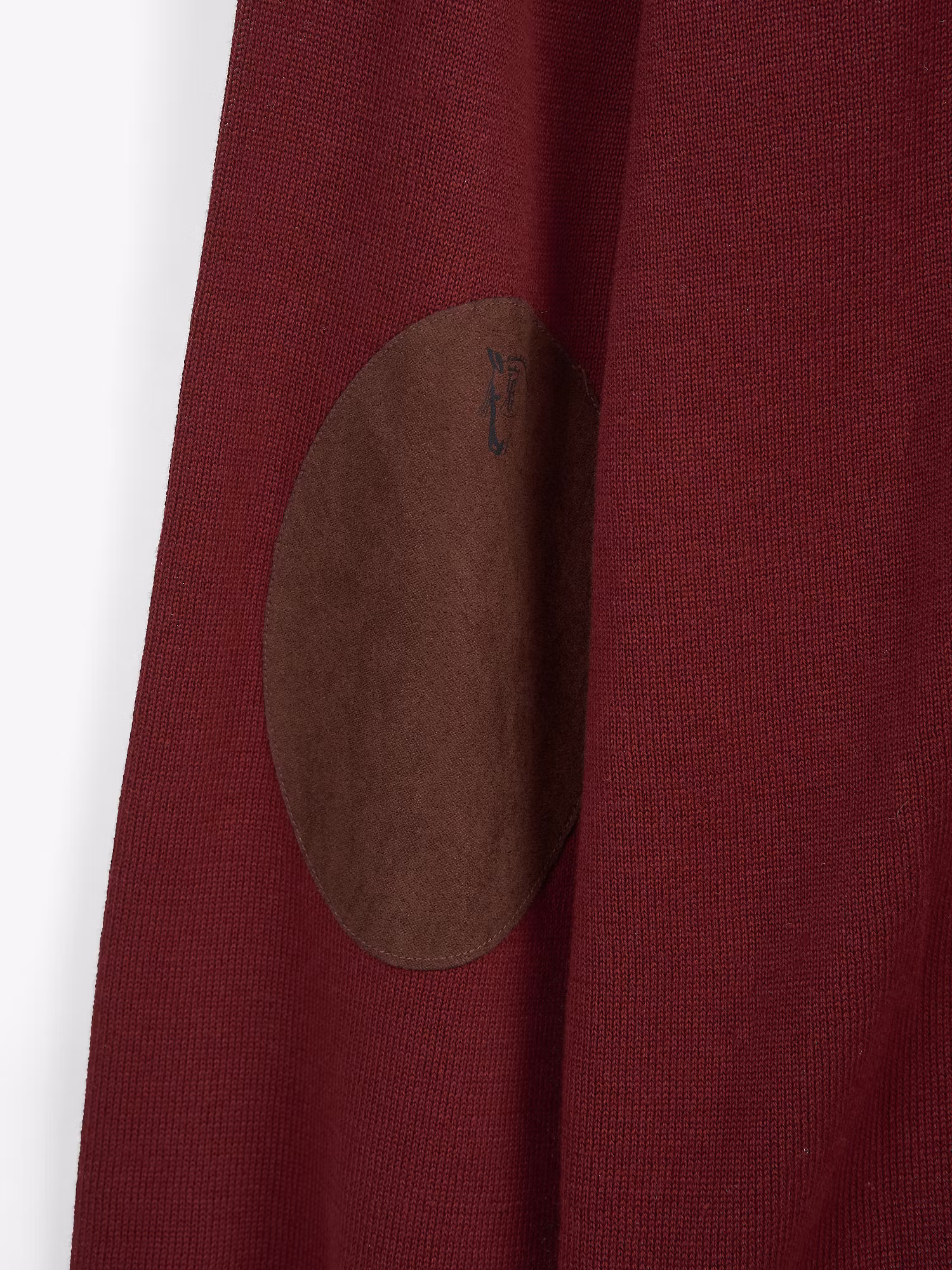 Pull Demi-Zip Brand | Burgundy