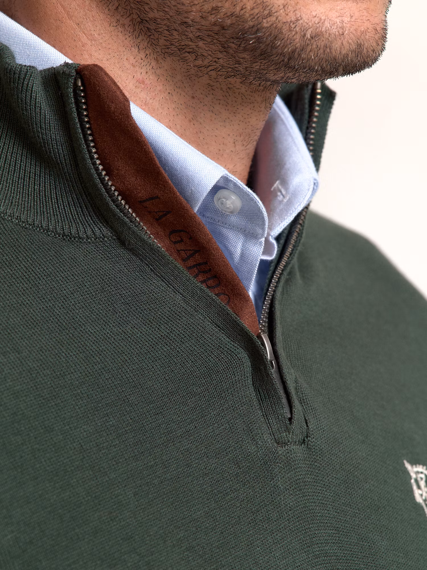 Pull Demi-Zip Brand | Abeto