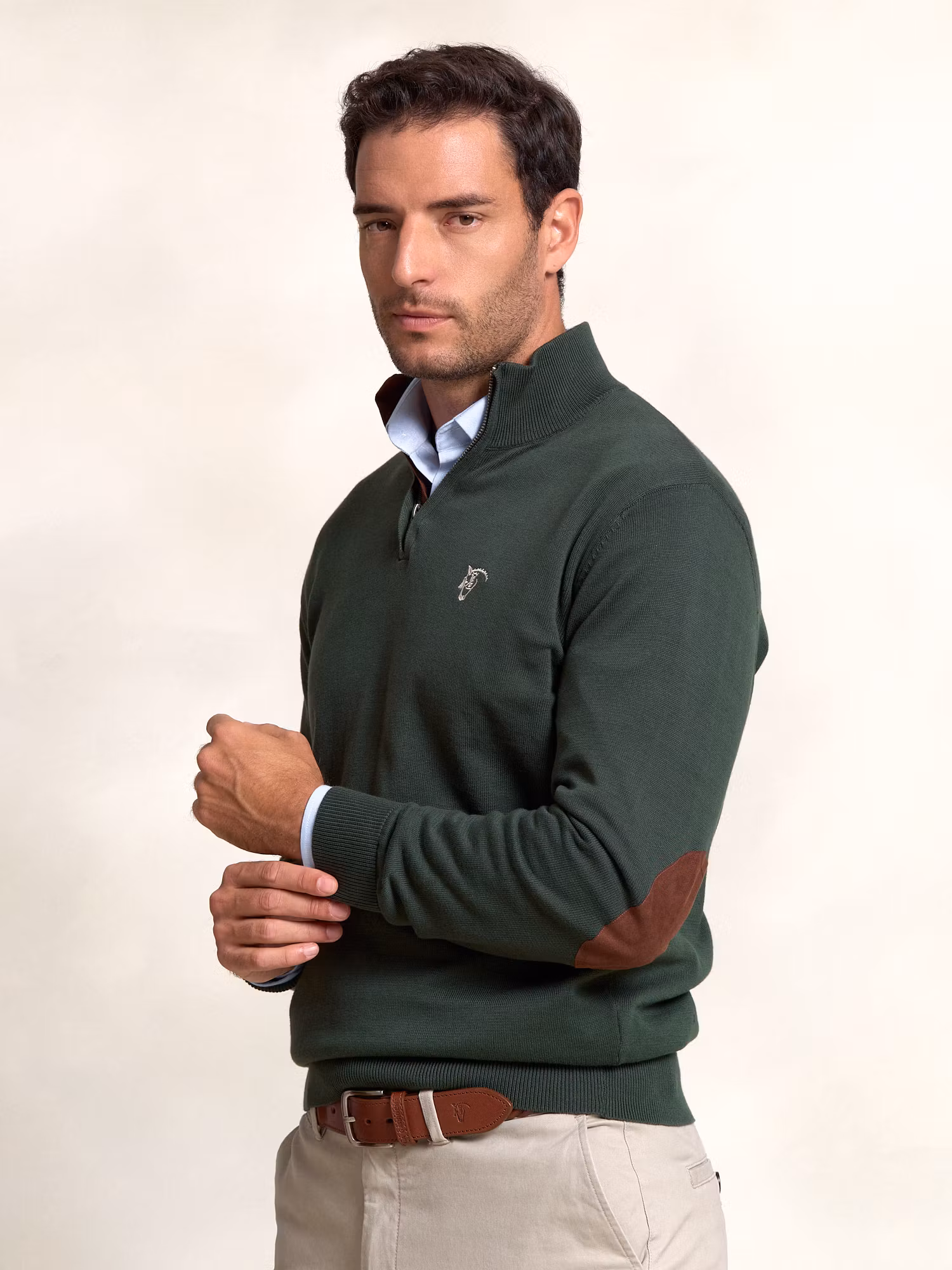 Pull Demi-Zip Brand | Abeto