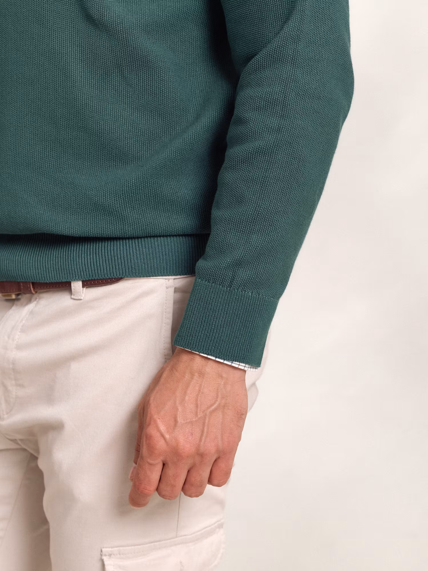 Pull à Structure Demi-Fermeture Éclair | Egeo