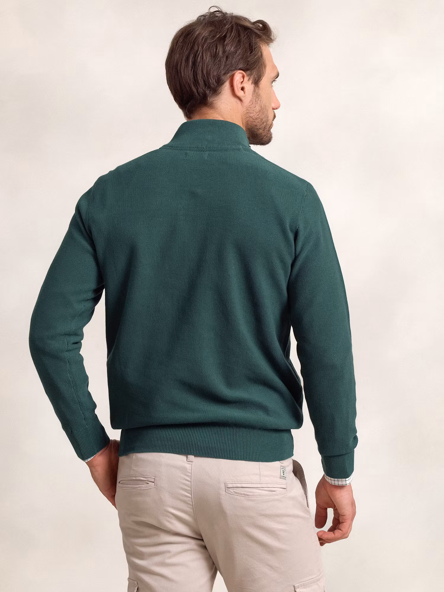 Pull à Structure Demi-Fermeture Éclair | Egeo