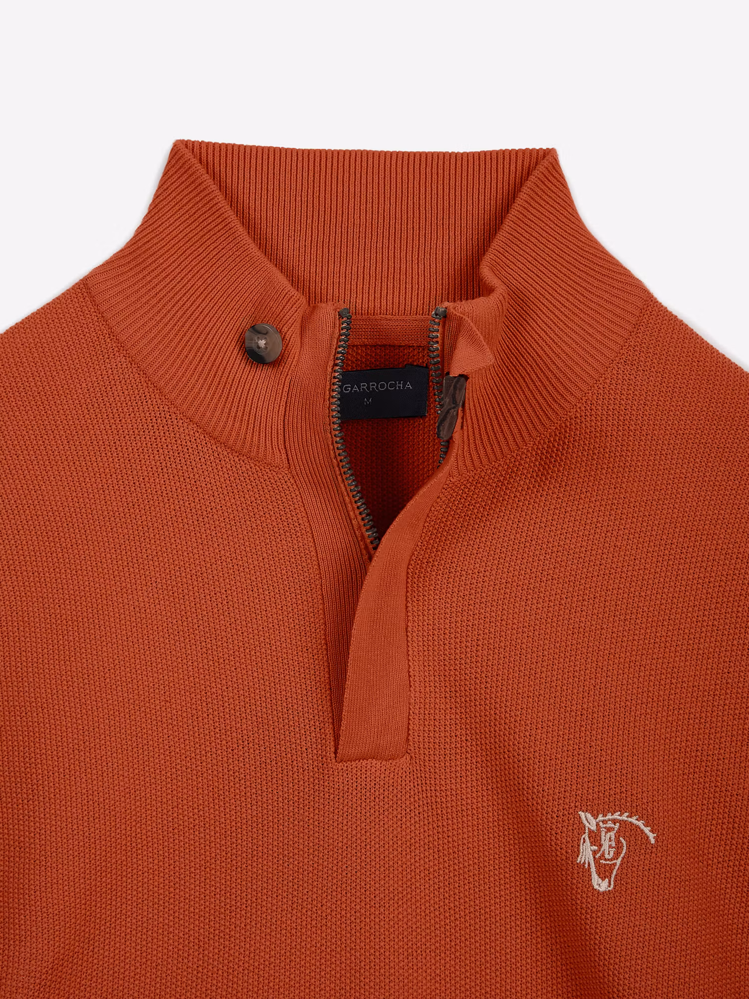 Pull à Structure Demi-Fermeture Éclair | Óxido