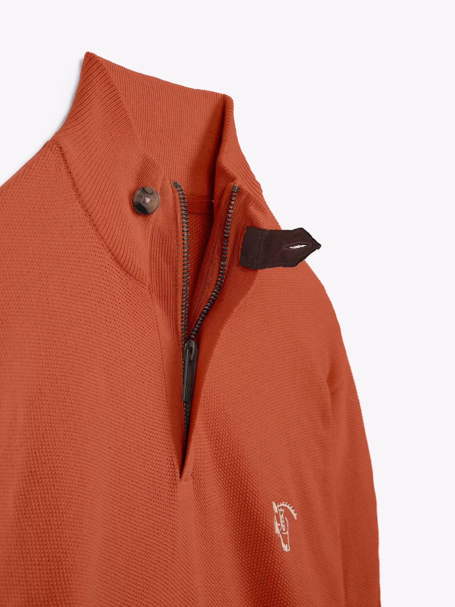 Pull à Structure Demi-Fermeture Éclair | Óxido