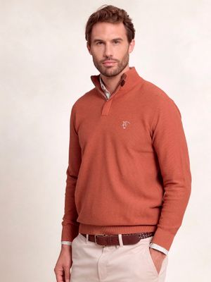 Half-Zip Structured Sweater | Óxido