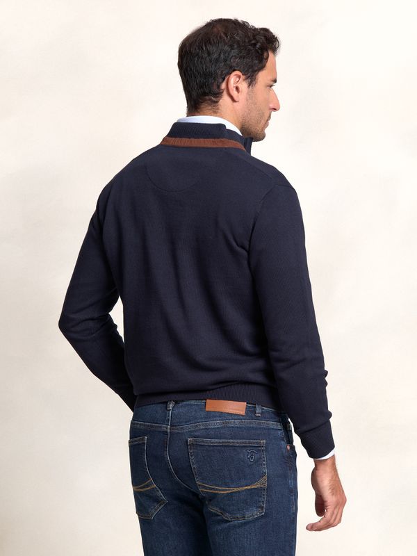 Camisola com botões | Marino