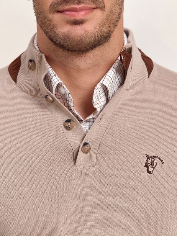 Camisola com botões | Piedra