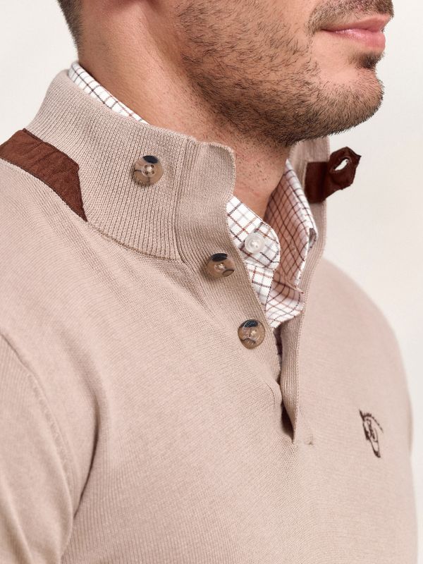 Camisola com botões | Piedra