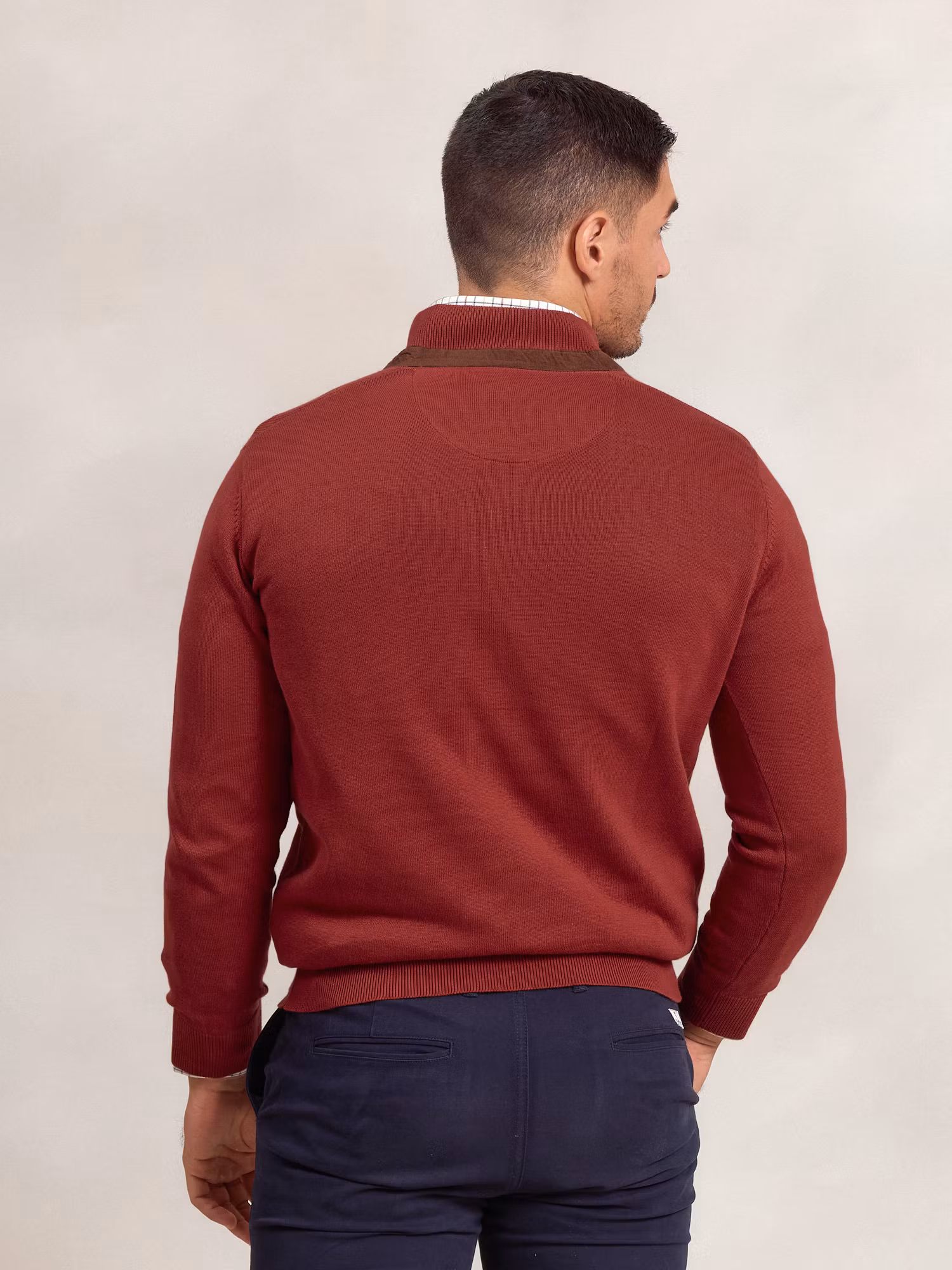 Pull à boutons | Carmesí